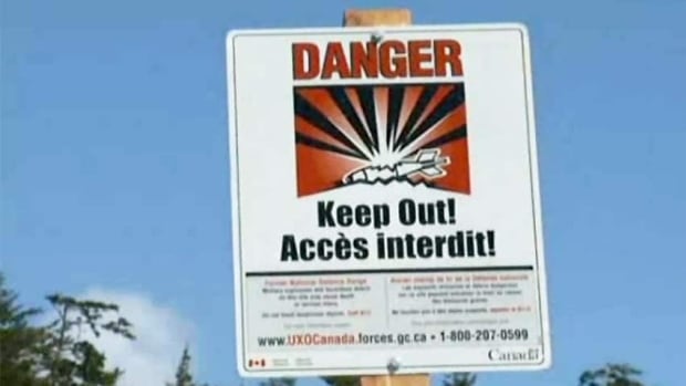 Unexploded ordnance has been found in various parts of B.C. over the years, including near Vernon.