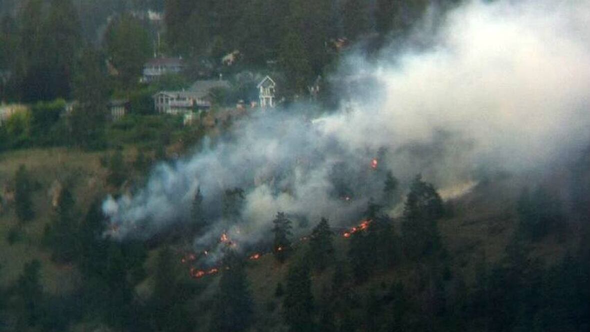 Fireworks caused West Kelowna fire, police say British Columbia CBC