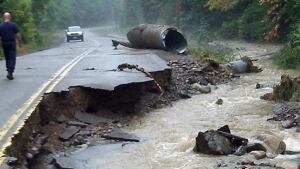Ontario flood damage