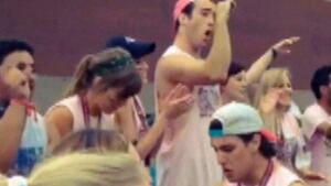 SMU students chant in frosh week