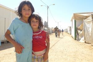 Za'atari children