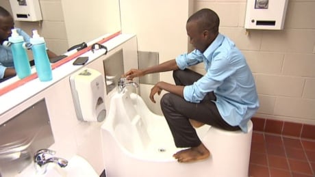 Sinks for Muslim prayer