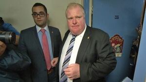 Mayor Rob Ford visits a TCH property
