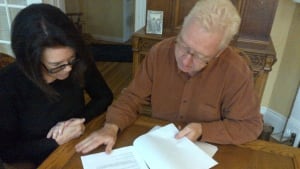 Gina Gagne and Kevin McInnis