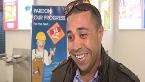 Ahmed el Haouari arrives in Saskatoon