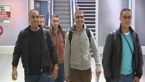 Morrocan-born truckers arrive at Saskatoon airport