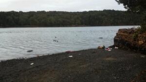 Submerged car Halifax