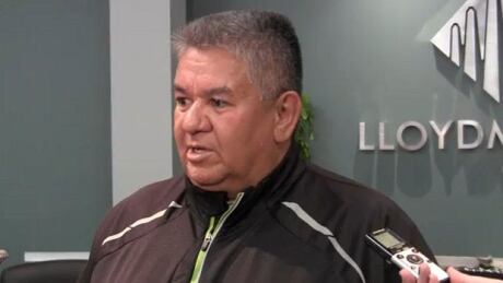 Little Pine First Nation Chief Wayne Semaganis