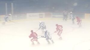 Foggy Sudbury Arena