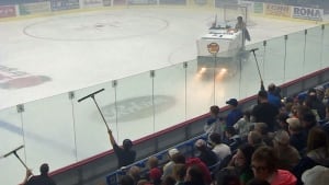 Foggy Sudbury Arena
