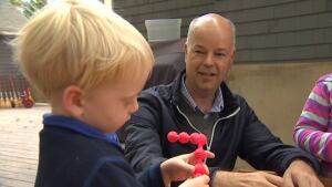 Jamie Baillie and kids