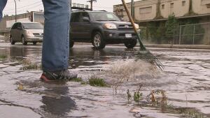 Vancouver rainfall street flooding