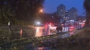 West Vancouver storm