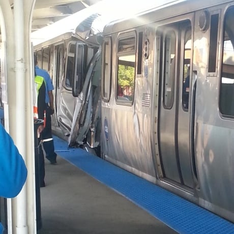 Chicago train crash