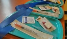 Mock safe injection site in Ottawa