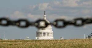 The Capitol, chained