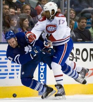 Georges Laraque, Jay Harrison 20090404