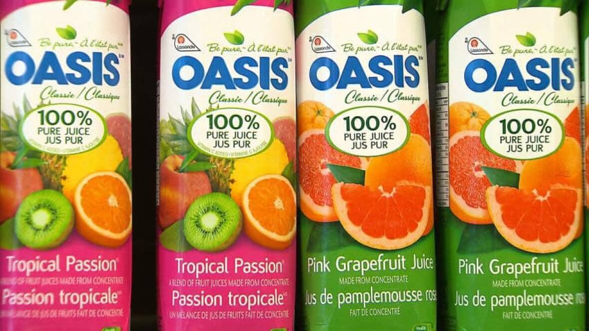Oasis juice settles trademark fight amid consumer pressure Montreal
