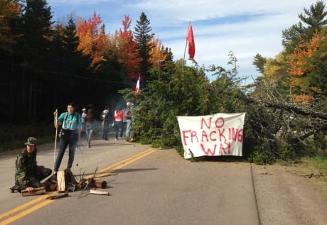 Rexton shale gas protest