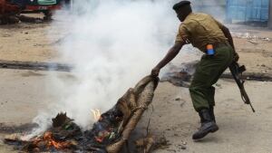 Kenya riot police