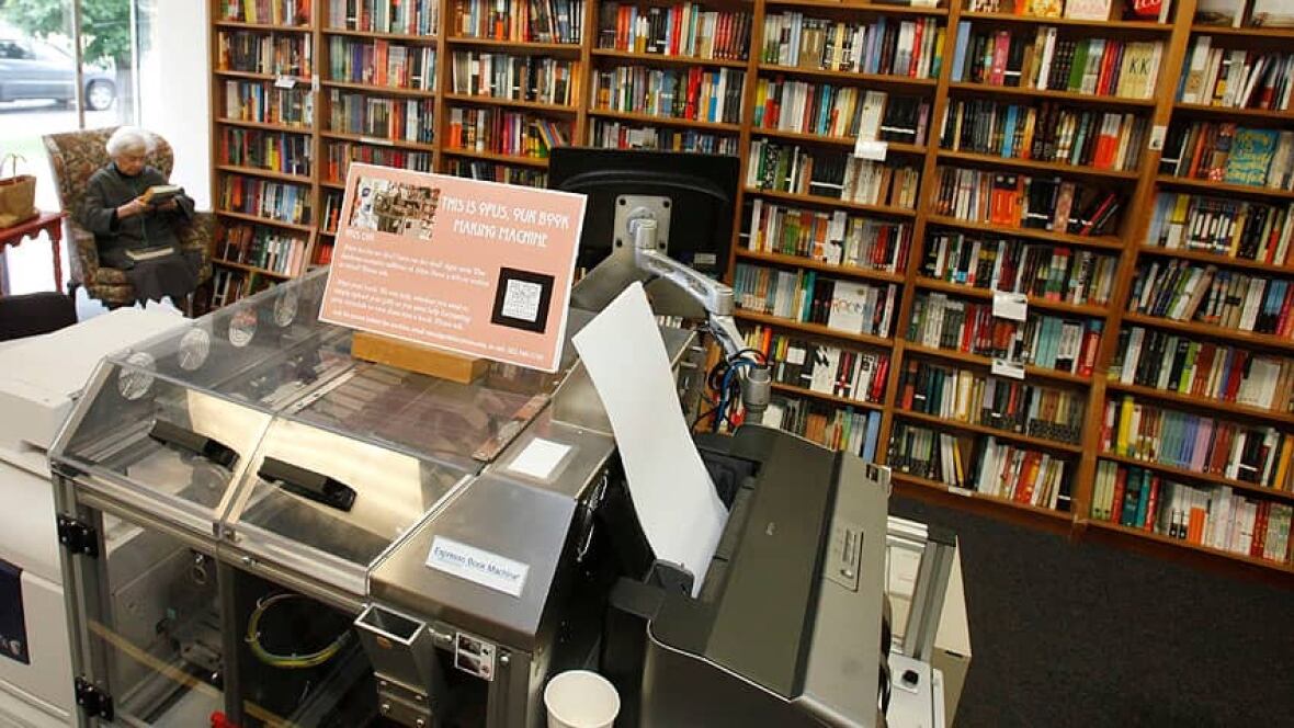 Indie bookstores embrace instant publishing machine Arts