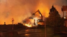 St-Donat fire