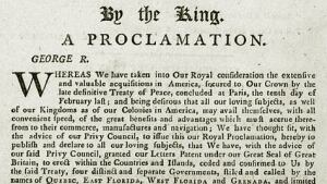 Royal Proclamation of 1763