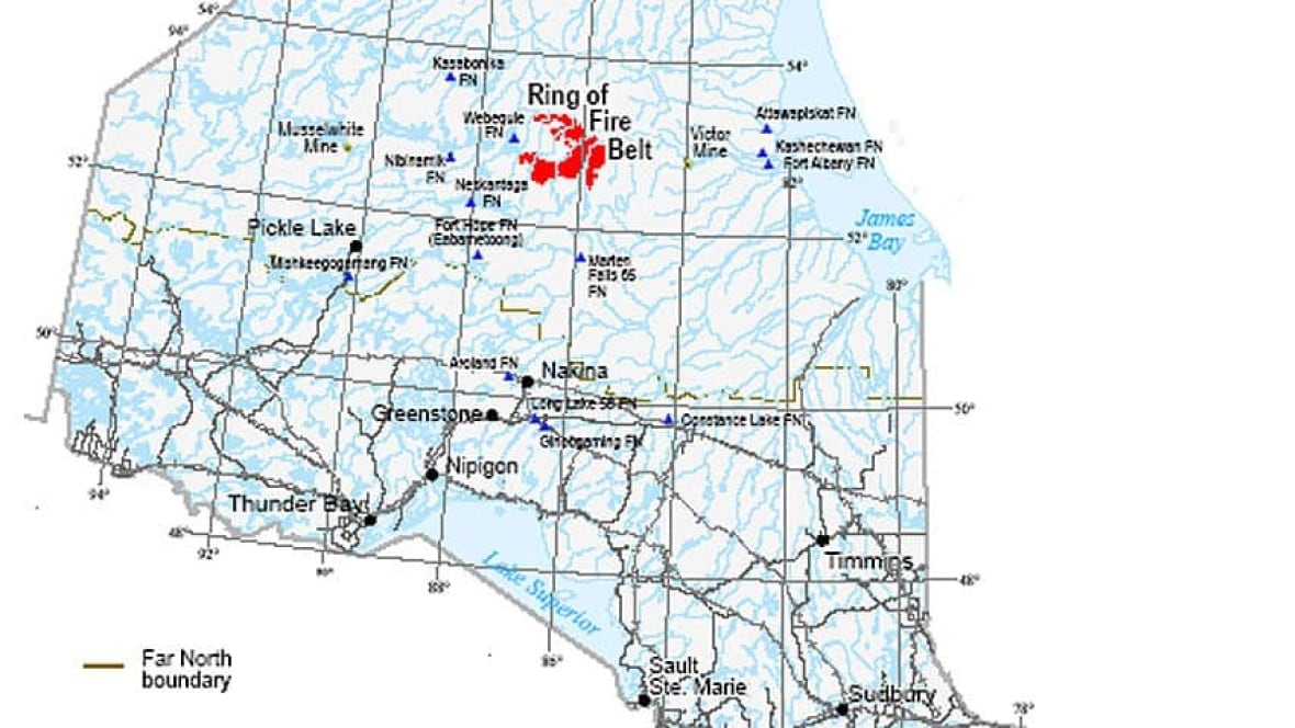 Northern Ontario's Ring of Fire a hot election issue Canada CBC News
