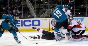 Senators Sharks Hockey