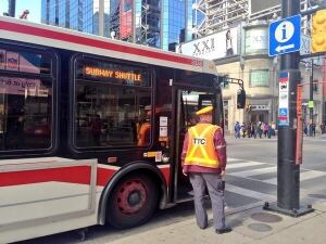 Shuttle buses used during signal upgrades on Thanksgiving weekend