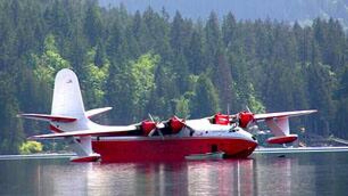 B.C. firefighters get help from Mars water bomber British Columbia
