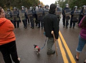 NB Shale Gas Protest 20131017