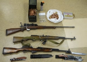weapons seized