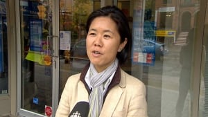 Coun. Kristyn Wong-Tam talks about Church and Wellesley murals