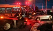 Rapibus crash Breadner Street Hulll
