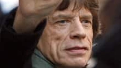 Mick Jagger arrives at a news conference in Berlin on Thursday ahead of a screening of a documentary about the Rolling Stones, Shine a Light. jagger-cp-4308031
