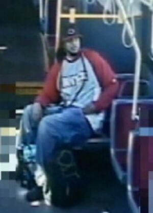 Reyal Jardine-Douglas seen on TTC bus prior to shooting
