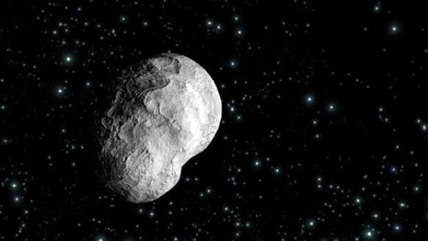 NASA hopes to collect radar images of the asteroid, which may look similar to this artist's impression.