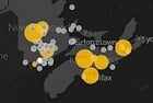 Interactive pipeline map sidebar