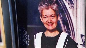 Framed photo of Sylvia Klibingaitis