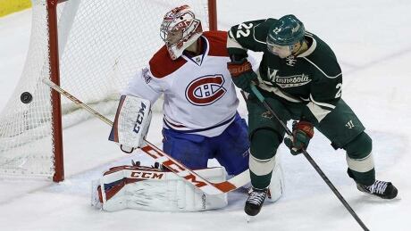 nhl news George Parros returns, Canadiens fall to Wild
