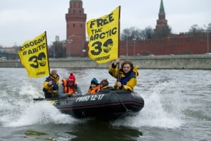 Greenpeace-protest