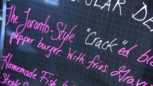 crack'ed black pepper burger nicki's cafe