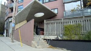 Exterior shot of 11 Main St. in Toronto