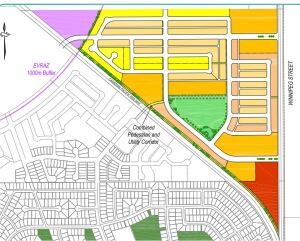 Land use map for SomerSet