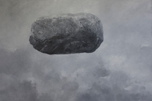 Resurrection, a painting by Gerry Squires