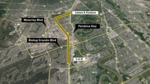 Rapid transit map
