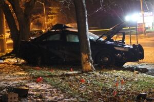 Police collision