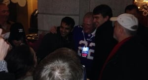 Mayor Rob Ford poses with members of the public