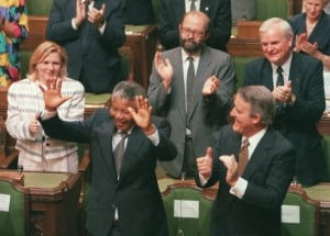 Nelson Mandela in Canadian House of Commons 20131205